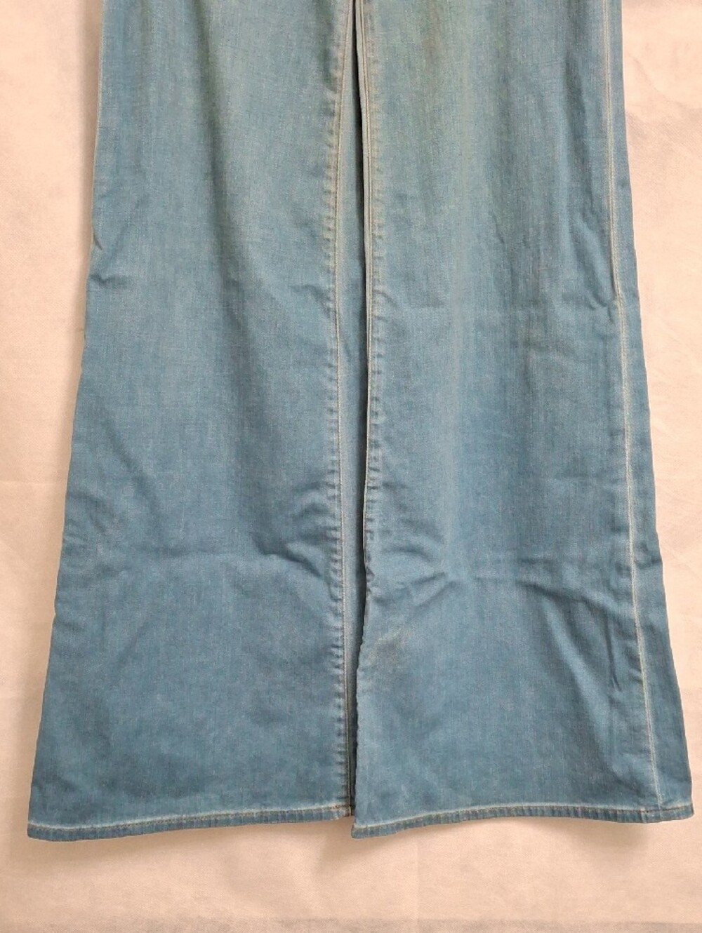 Hudson Jeans Light Blue Wide-Leg Flare Jeans - Picture 5 of 13
